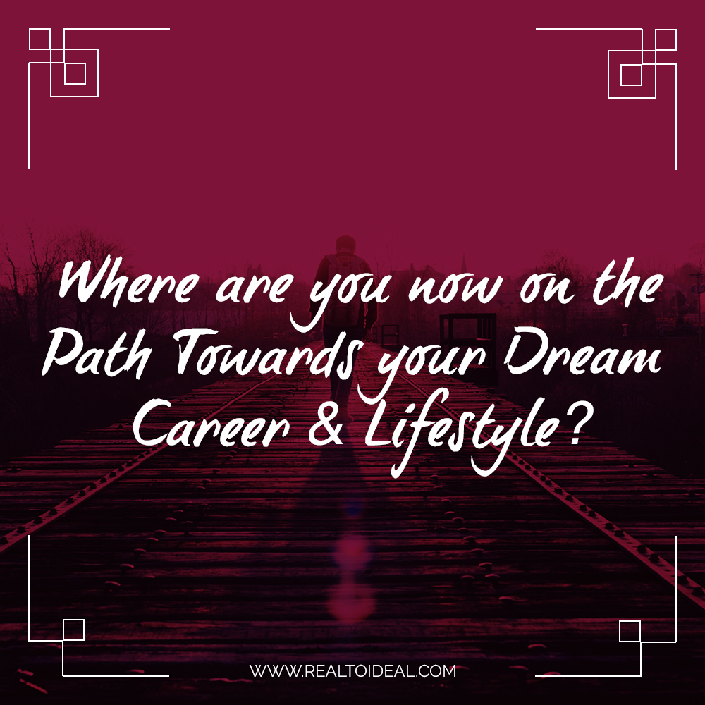 Where are you now on the Path Towards your Dream Careen & Lifestyle?