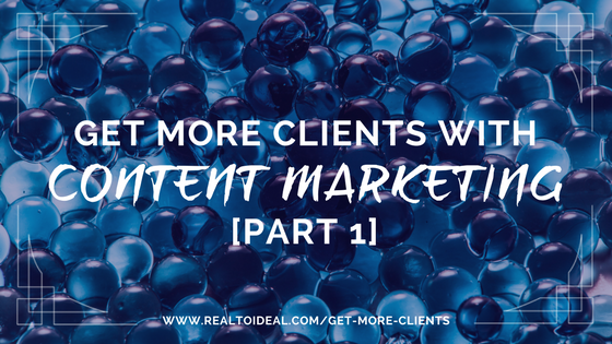 A clear content marketing strategy can help you attract ideal clients on autopilot which is the best and easiest ROI for your time, energy and money. #marketing #coaching #clients