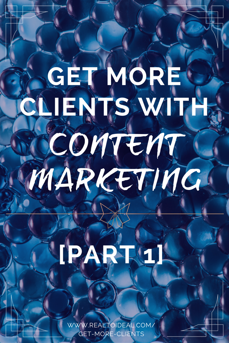 A clear content marketing strategy can help you attract ideal clients on autopilot which is the best and easiest ROI for your time, energy and money. #marketing #coaching #clients