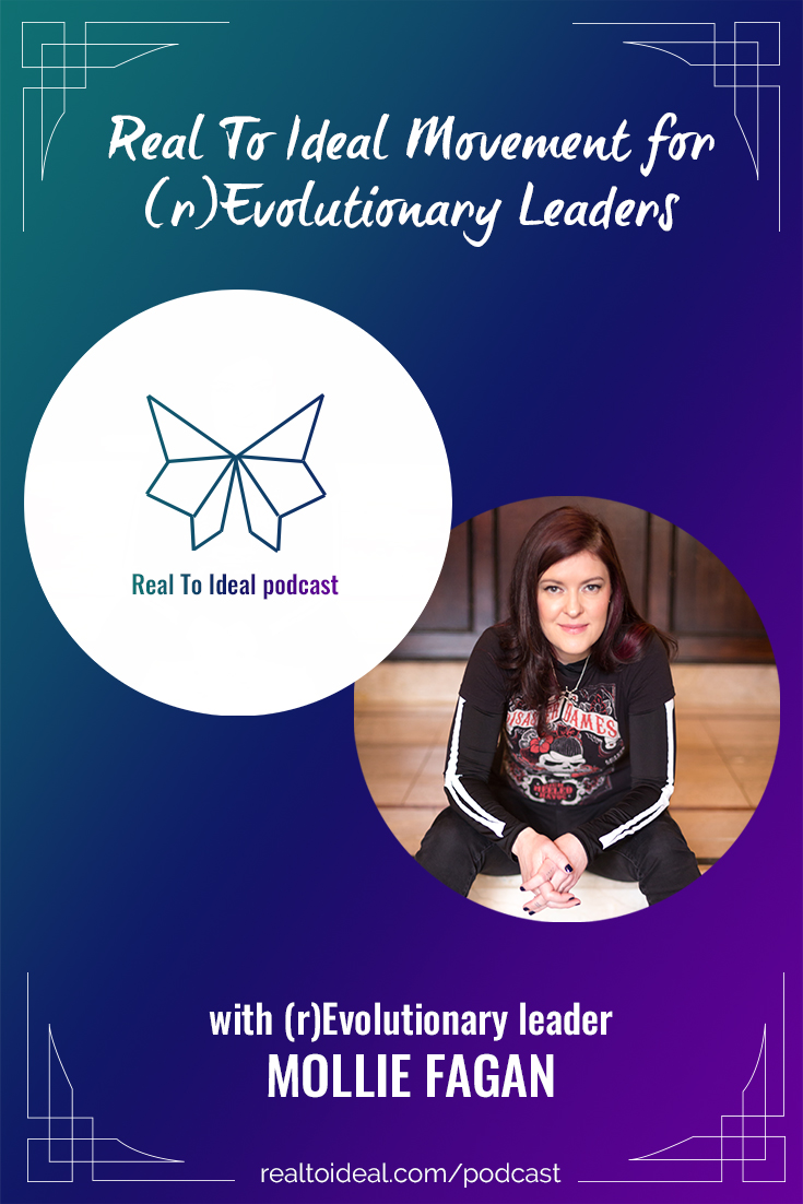 This episode of the Real To Ideal Revolutionary Show discusses leadership for introverts and how to bring more of your offline activities into your online presence. #introvert #marketing #philanthropy