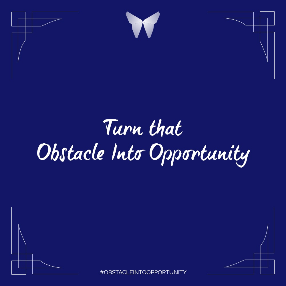 Learn how to turn your biggest obstacles into your biggest opportunities at www.realtoideal.com/coaching/obstacle-into-opportunity